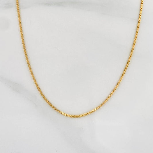 Cadena Veneciana 3.6g / 20 in / 1.01mm Oro Amarillo 18K