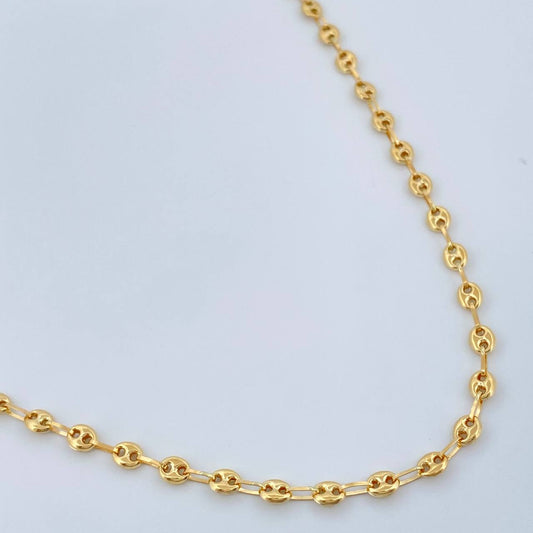 Cadena GC 5.25gr / 19 3/4 in / 3.2mm Oro Amarillo 18K &