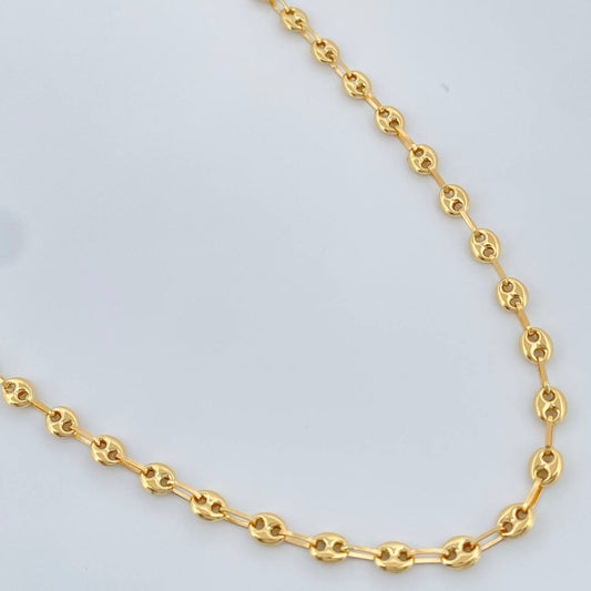 Cadena GC 4.8gr / 18 in / 3mm Oro Amarillo 18K &