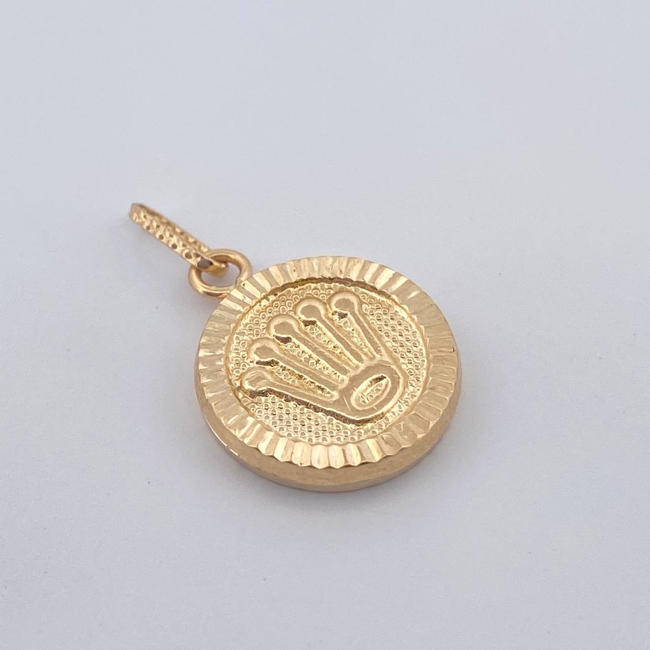 Dije Corona 1gr / 1 in / Oro Amarillo 18K % Dije Corona 1gr / 1 in / Oro Amarillo 18K %