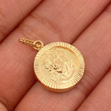 Dije Rostro Cristo 1.45gr / 1 in / Oro Amarillo 18K % Dije Rostro Cristo 1.45gr / 1 in / Oro Amarillo 18K %