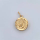 Dije San Miguel 1.35gr / 1 in / Oro Amarillo 18K & Dije San Miguel 1.35gr / 1 in / Oro Amarillo 18K &