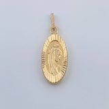 Dije Virgen Maria 0.95gr / 1 in / Oro Amarillo 18K & Dije Virgen Maria 0.95gr / 1 in / Oro Amarillo 18K &