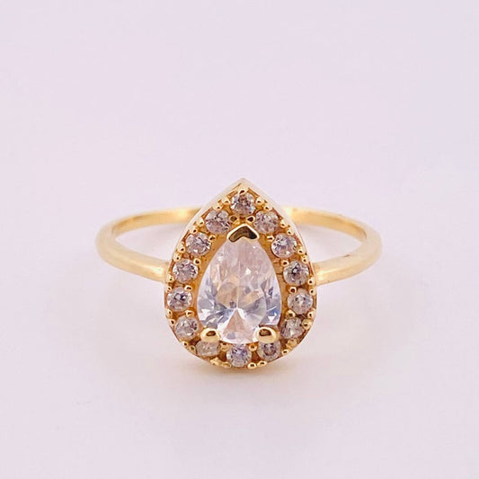 Anillo Gota 2.3gr / T6 / Oro Amarillo 18K