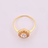 Anillo Gota 2.3gr / T6 / Oro Amarillo 18K Anillo Gota 2.3gr / T6 / Oro Amarillo 18K