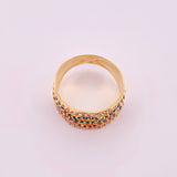 Anillo Carril Olas 4.45gr / T8 1/2 / Oro Amarillo 18K Anillo Carril Olas 4.45gr / T8 1/2 / Oro Amarillo 18K