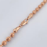 Cadena Militar 33.9gr / 26 1/2 in / 5mm Oro Rosa +3 18K % Cadena Militar 33.9gr / 26 1/2 in / 5mm Oro Rosa +3 18K %