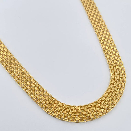 Cadena China 14.5gr / 23 1/2 in / 8.2mm Oro Amarillo +1 18K &