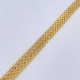 Pulso Chino 5.05gr / 6 3/4 in / 8.15mm Oro Amarillo +1 18K & Pulso Chino 5.05gr / 6 3/4 in / 8.15mm Oro Amarillo +1 18K &