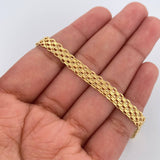 Pulso Chino 3.5gr / 6 3/4 in / 5.73mm Oro Amarillo +1 18K $ Pulso Chino 3.5gr / 6 3/4 in / 5.73mm Oro Amarillo +1 18K $