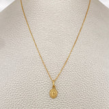 Set Cadena y Dije Veneciana + Virgen Guadalupe 1.9gr / 17 3/4 in / 0.6mm Oro Amarillo 18K % Set Cadena y Dije Veneciana + Virgen Guadalupe 1.9gr / 17 3/4 in / 0.6mm Oro Amarillo 18K %
