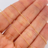 Set Cadena y Dije Veneciana + Estrella 1.55gr / 17 3/4 in / 0.6mm Oro Amarillo 18K % Set Cadena y Dije Veneciana + Estrella 1.55gr / 17 3/4 in / 0.6mm Oro Amarillo 18K %