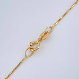 Set Cadena y Dije Veneciana + Cruz 1.85gr / 18 1/4 in / 0.8mm Oro Amarillo 18K % Set Cadena y Dije Veneciana + Cruz 1.85gr / 18 1/4 in / 0.8mm Oro Amarillo 18K %