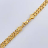 Cadena China 9.5gr / 23 1/2 in / 5.3mm Oro Amarillo +1 18K & Cadena China 9.5gr / 23 1/2 in / 5.3mm Oro Amarillo +1 18K &