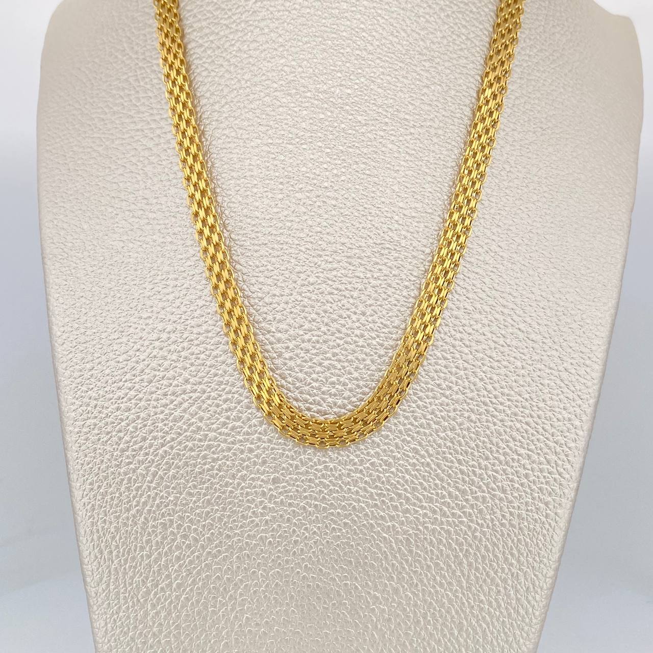 Cadena China 9.5gr / 23 1/2 in / 5.3mm Oro Amarillo +1 18K & Cadena China 9.5gr / 23 1/2 in / 5.3mm Oro Amarillo +1 18K &