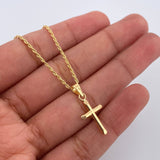 Set Cadena y Dije Lazo+Cruz 1.25gr / 15 3/4 in / 1.1mm Oro Amarillo 18K $ Set Cadena y Dije Lazo+Cruz 1.25gr / 15 3/4 in / 1.1mm Oro Amarillo 18K $