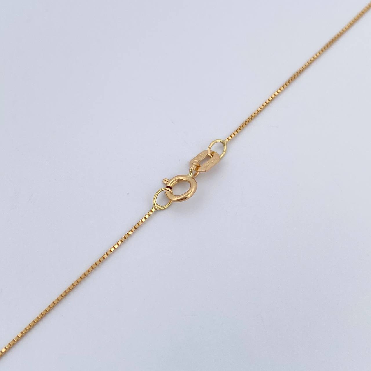 Set Cadena y Dije Veneciana+Cruz Cristo 1.6gr / 15 3/4 in / 0.57mm Oro Amarillo 18K $ Set Cadena y Dije Veneciana+Cruz Cristo 1.6gr / 15 3/4 in / 0.57mm Oro Amarillo 18K $