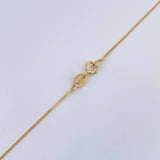 Set Cadena y Dije Veneciana+Cruz Cristo 1.8gr / 17 1/2 in / 0.53mm Oro Amarillo 18K $ Set Cadena y Dije Veneciana+Cruz Cristo 1.8gr / 17 1/2 in / 0.53mm Oro Amarillo 18K $