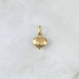 Dije Corazon 0.25gr / 1/2 in / Oro Amarillo 18K ! Dije Corazon 0.25gr / 1/2 in / Oro Amarillo 18K !