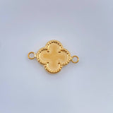 Herraje Trebol 0.7gr / 1/2 in / Oro Amarillo 18K % Herraje Trebol 0.7gr / 1/2 in / Oro Amarillo 18K %