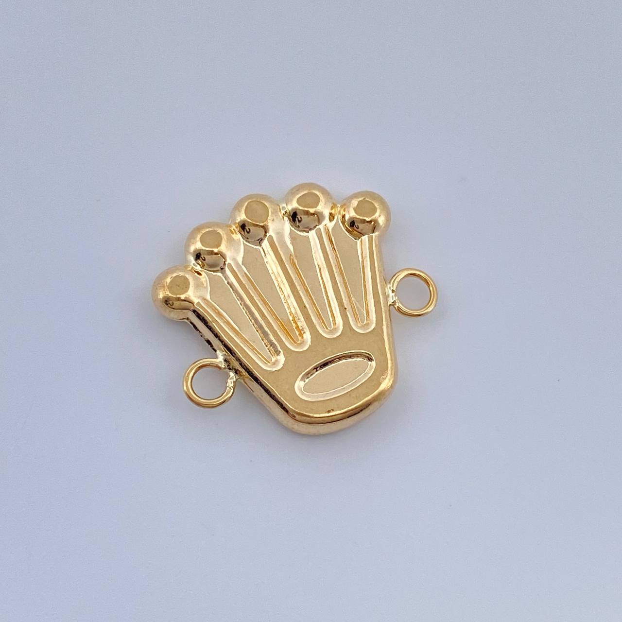 Herraje Corona 0.75gr / 1/2 in / Oro Amarillo 18K % Herraje Corona 0.75gr / 1/2 in / Oro Amarillo 18K %