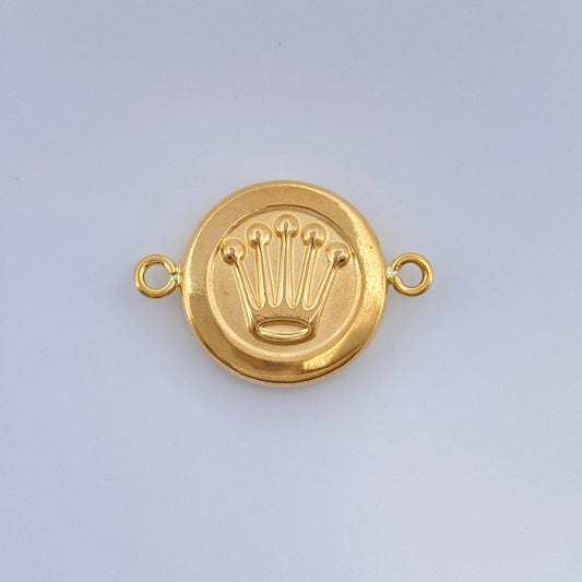 Herraje Corona 1.25gr / 1/2 in / Oro Amarillo 18K %