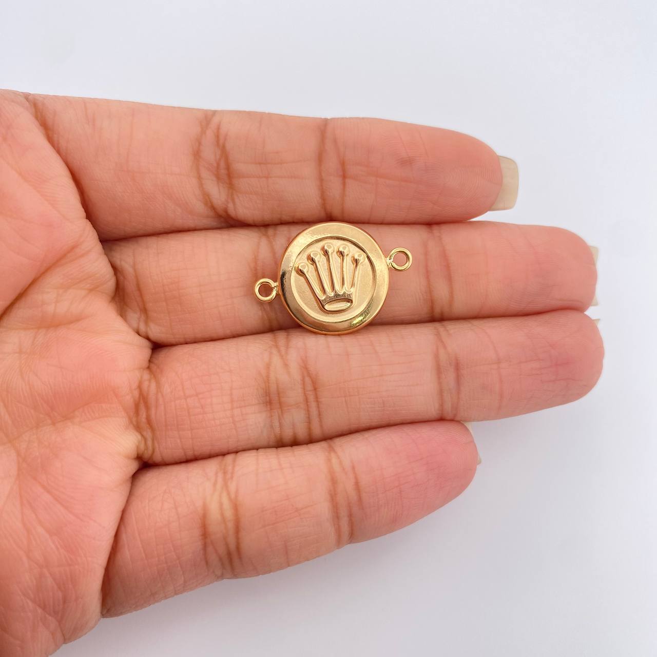 Herraje Corona 1.25gr / 1/2 in / Oro Amarillo 18K % Herraje Corona 1.25gr / 1/2 in / Oro Amarillo 18K %