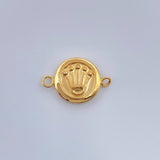 Herraje Corona 0.85gr / 1/2 in / Oro Amarillo 18K % Herraje Corona 0.85gr / 1/2 in / Oro Amarillo 18K %