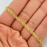 Pulso China 2.45gr / 6 1/2 in / 3.54mm Oro Amarillo +1 18K % Pulso China 2.45gr / 6 1/2 in / 3.54mm Oro Amarillo +1 18K %