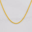 Mini Cubana Chain 4.75g / 20 in / 1.47mm Yellow Gold 18K