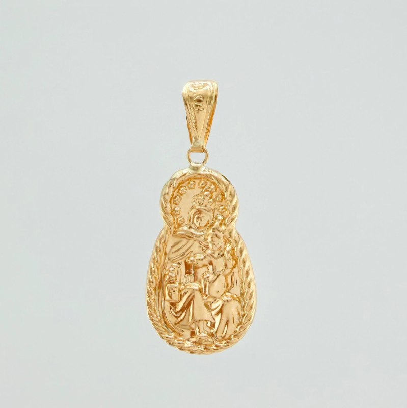 Dije Virgen Del Carmen 1.85 g / 1 1/2 in Oro Amarillo 18K