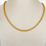 Franco Chain 8.9gr / 23 1/2 in / Yellow Gold +3 18K %