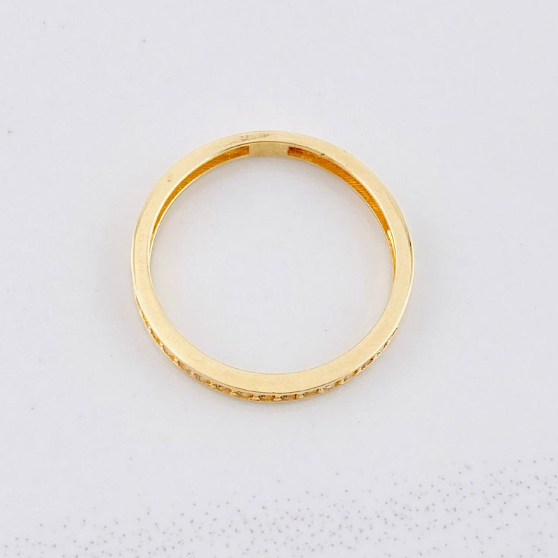 Channel Ring 1.65g / T7 Yellow Gold 18K