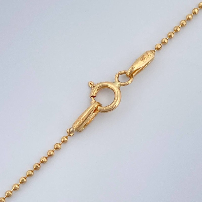 Cadena Militar 2.45gr / 24 1/4 in / Oro Amarillo +3 18K %