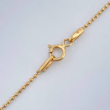 Cadena Militar 2.45gr / 24 1/4 in / Oro Amarillo +3 18K %
