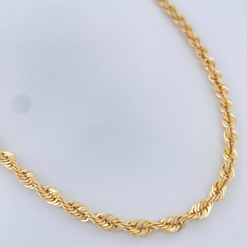 Cadena Lazo 9.1gr / 28 in / Oro Amarillo +3 14K Italy $
