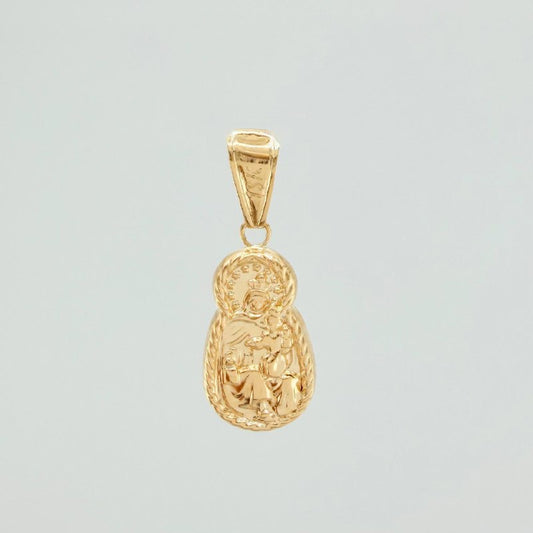 Dije Virgen Del Carmen 1.2 g / 1 1/4 in Oro Amarillo 18K