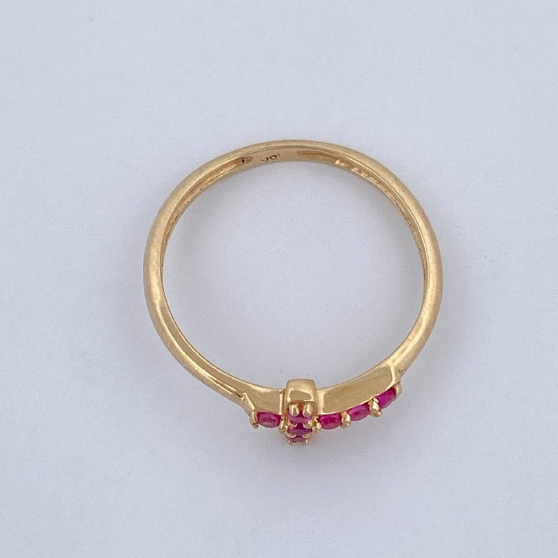 Cross Ring 1.45gr / Size 5 3/4 / 18K Gold
