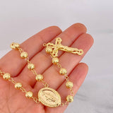 Rosario Virgen Milagrosa 23g / 26 in / 7mm Oro Amarillo 18K