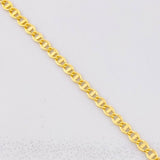 Flat Mariner Bracelet 1.25g / 7 1/2 in / 2.7mm Yellow Gold 18K
