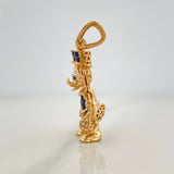 Pendant Duck Money Bag 5.6 g / 1 1/2 in 18K Yellow Gold