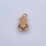 Articulated Bear Pendant 4.55gr / 2.5cm / 18K Gold &