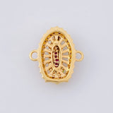 Charm Virgen de Guadalupe 2.05g / 3/4 in Yellow Gold 18K