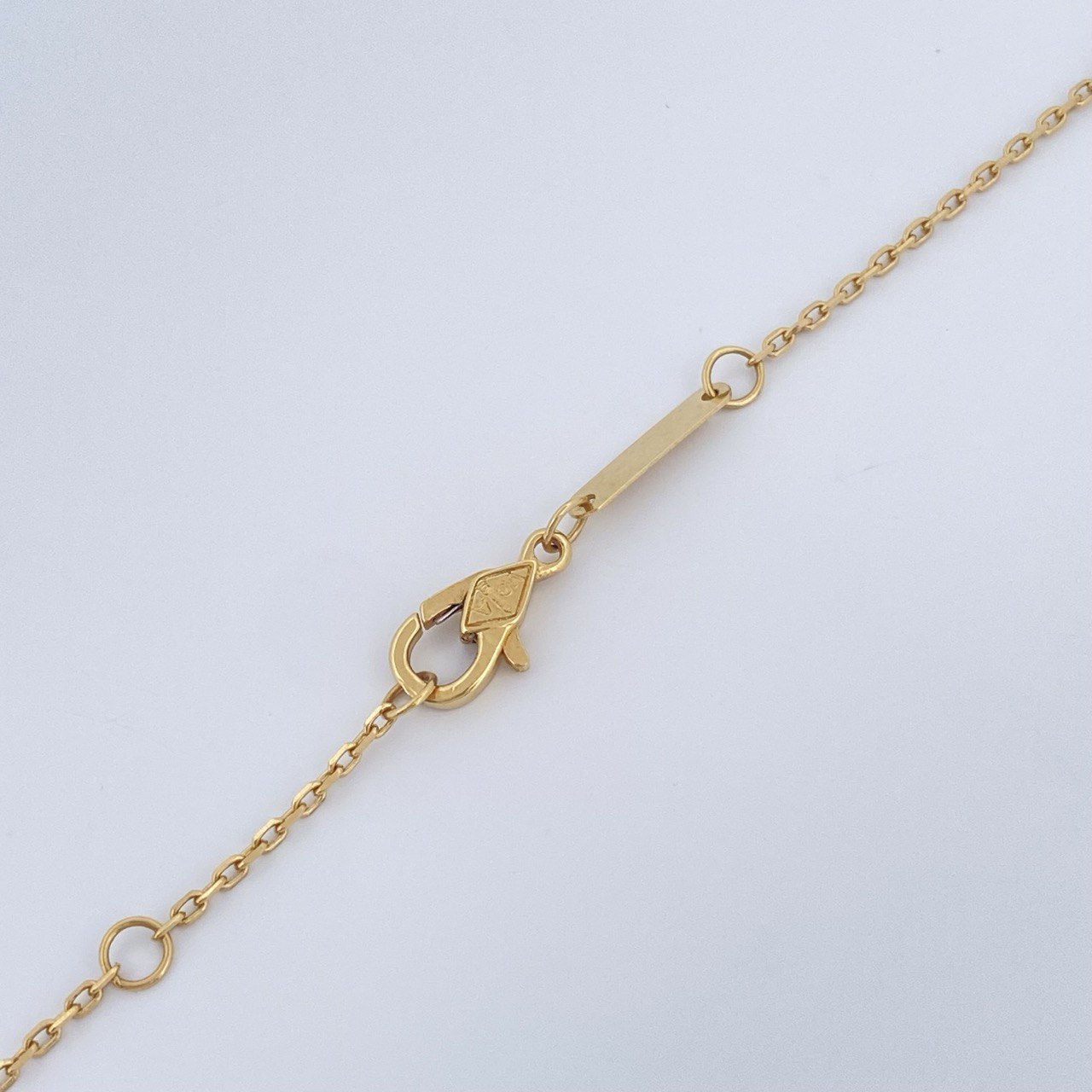 Cadena Trebol 22gr / 17 3/4 in / Oro Amarillo +4 18K &