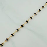 Rustic Barrel Bracelet 5.25 g / 8 1/2 in / 4.5 mm 18K Yellow Gold