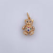 Pendant Articulated Bear 2.6gr / 2cm / 18K Gold &