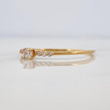 Solitaire Churumbela Ring 1 g / Size 7 1/4 18K Yellow Gold