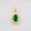 Tear Pendant 1.5g / 3/4 in Yellow Gold 18K