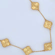 Cadena Trebol 22gr / 17 3/4 in / Oro Amarillo +4 18K &