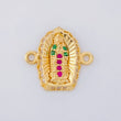 Charm Virgin of Guadalupe 1.15g / 1/2 in 18K Yellow Gold